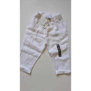 NWT Zara White Linen Pants
